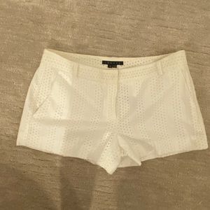 Theory White Shorts
